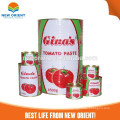 низкая цена 18-20% олова брикса китайская фабрика New Orient Pure Tomato Paste Консервированная пищевая паста, пакетик томатной пасты 70 г